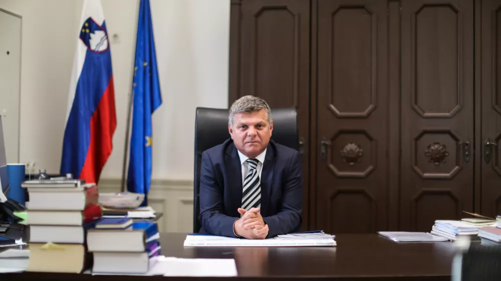 - 20.10.2022 - Marjan Pogačnik, vi&scaron;ji sodnik - predsednik Okrožnega sodi&scaron;ča v Ljubljani od leta 2014 //FOTO: Bojan Velikonja