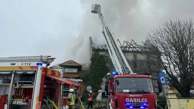 Požar Beltinci 16. 11. 2025