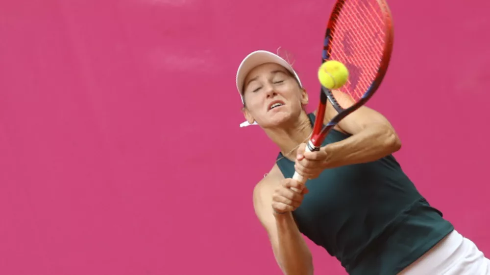 Kaja Juvan 14.9.2025 - tenis turnir WTA Tivoli Ljubljana&nbsp;Foto: LUka Cjuha