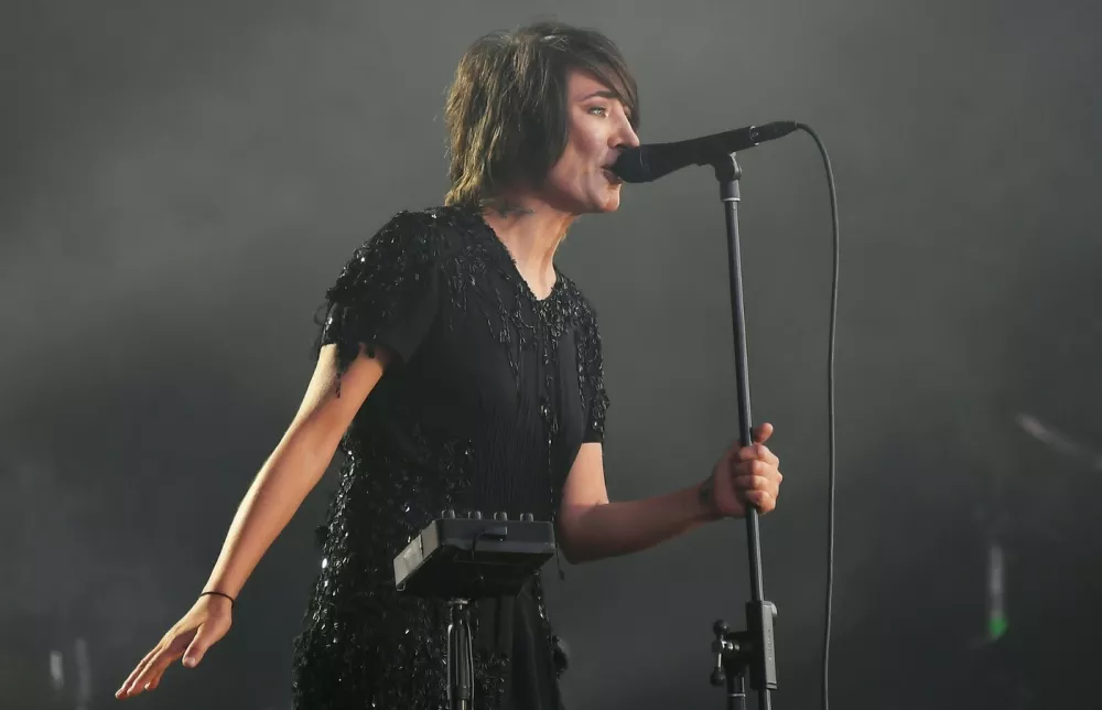 5604346 04.08.2018 Singer Zemfira performs live at the Afisha Picnic open-air music festival at the Kolomenskoye museum-reserve.,Image: 381106256, License: Rights-managed, Restrictions: Editors' note: THIS IMAGE IS PROVIDED BY RUSSIAN STATE-OWNED AGENCY SPUTNIK., Model Release: no