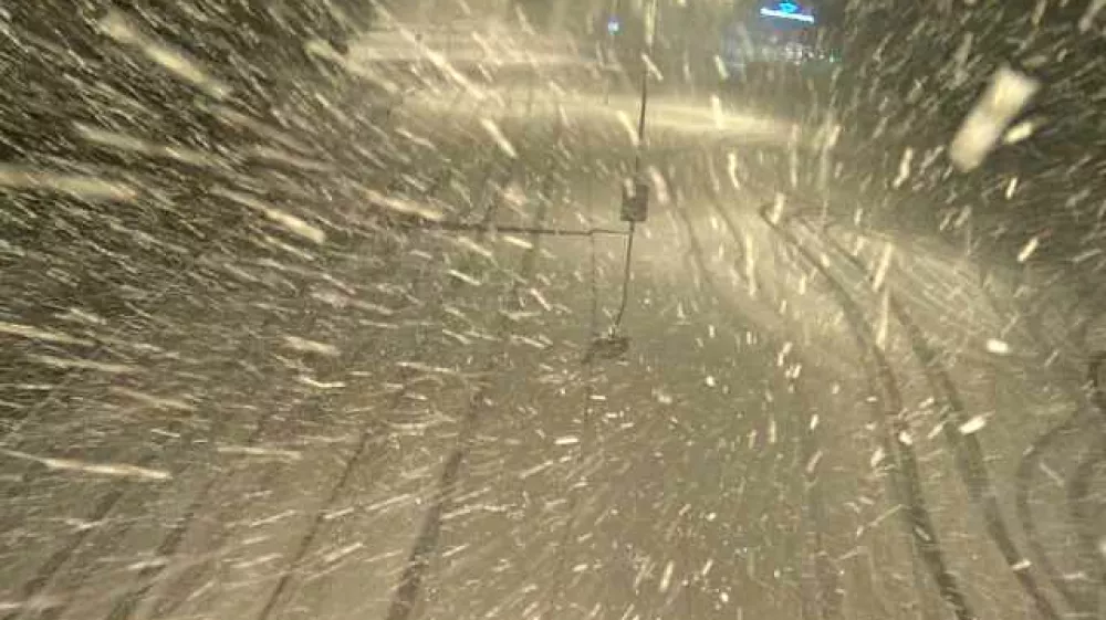 prvi sneg 17. 11. 2025