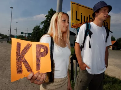 avto-&scaron;top, poletje - mladina - počitnice - popotniki &scaron;topanje