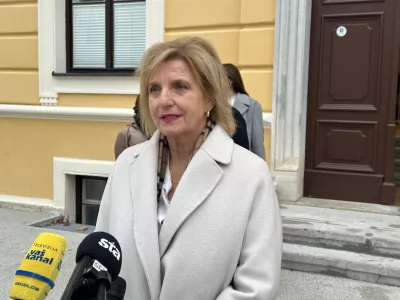 Novo mesto, Negovalna bolnisnica Julija.Izjava po regijskem obisku predsednice Zdravniske Zbornice Bojane Beovic v Novem mestu.