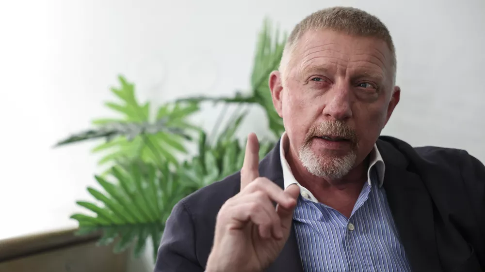 - 20.09.2024 - biv&scaron;i nem&scaron;ki teni&scaron;ki as, Boris Becker //FOTO: Jaka Gasar