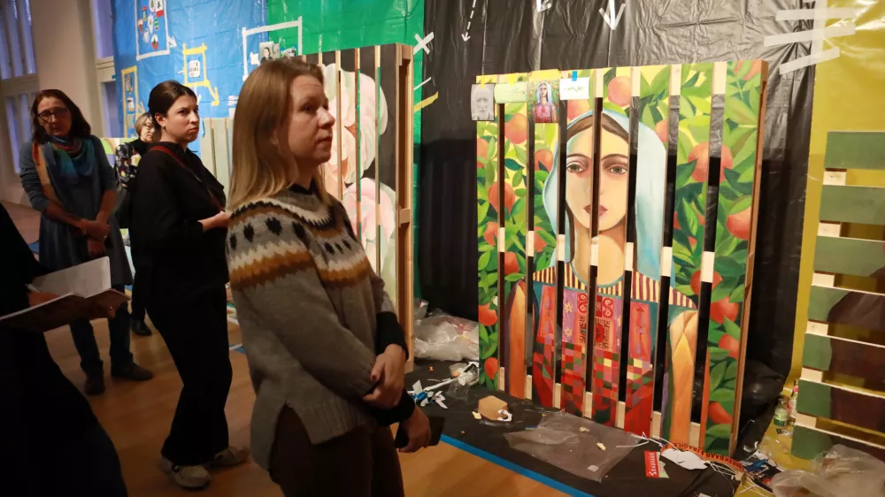 21.11.2025 -Walid Raad, umetnik, Moderna galerijaFoto: Tomaž Skale