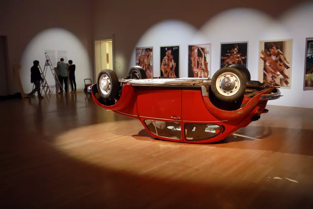 21.11.2025 -Walid Raad, umetnik, Moderna galerijaFoto: Tomaž Skale