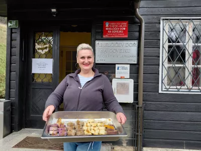 Dom za svoje &scaron;truklje je na&scaron;la v planinski koči