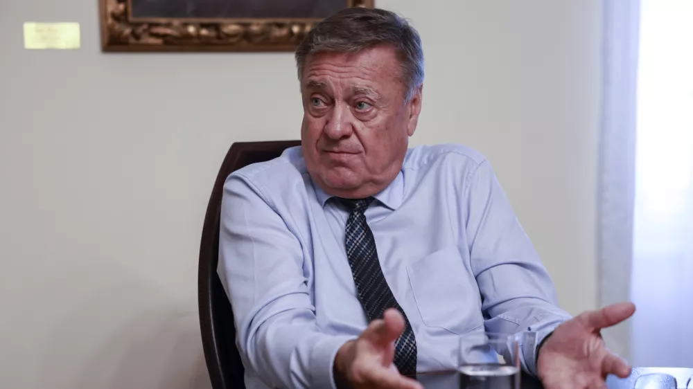 - 27.09.2023 &ndash; Zoran Janković, župan mestne občine Ljubljana od leta 2006 //FOTO: Jaka GasarOPOMBA: DNEVNIKOV OBJEKTIV &ndash; INTERVJU 2023