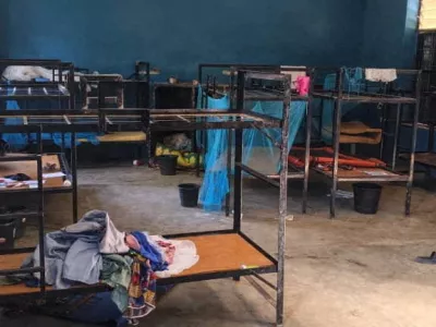 Bunk beds in a dormitory of St. Mary's School, in Papiri, Niger state, Nigeria, in an undated handout image obtained by Reuters on November 23, 2025, following reports of a kidnapping of more than 300 children and staff from the Catholic school on November 21, 2025.  Social Communications Department/Catholic Diocese of Kontagora/Handout via REUTERS NO RESALES. NO ARCHIVES. THIS IMAGE HAS BEEN SUPPLIED BY A THIRD PARTY.   TPX IMAGES OF THE DAY