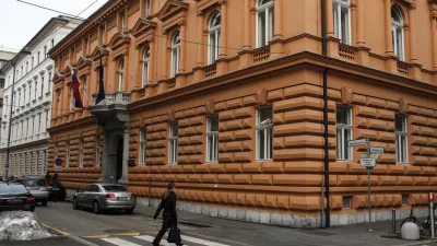 - Ustavno sodi&scaron;če Republike Slovenije, Beethovnova ulica 10, stavba     //FOTO: Jaka Gasar