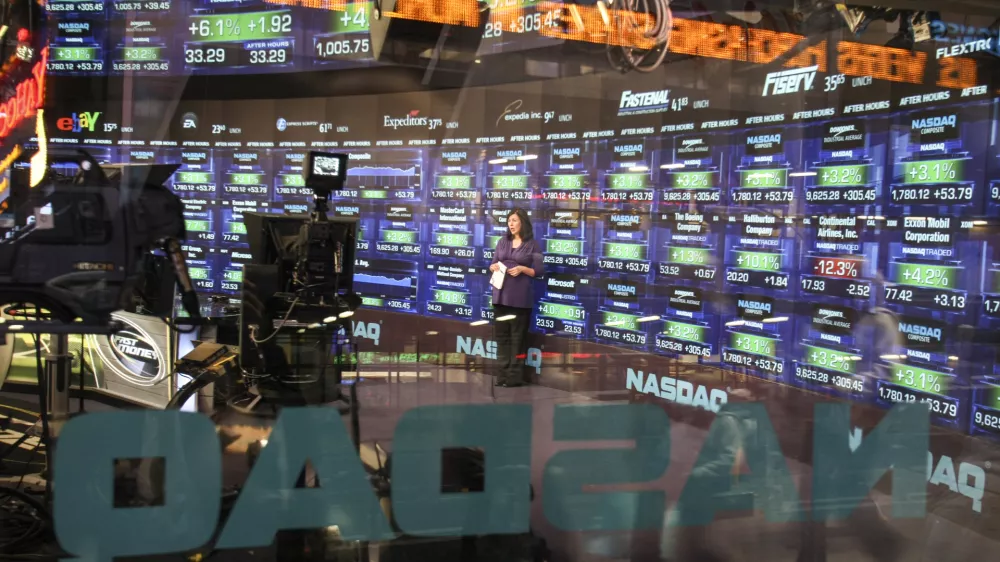 - Združene države Amerike ZDA 2008 - New York - bančni sistem - finance - bančni&scaron;tvo - borzni indeks - Nasdaq     //FOTO: Jaka Gasar