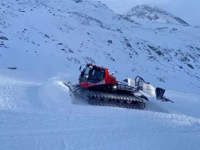 PistenBully 800 sodi med največje in najzmogljivej&scaron;e ratrake na svetu. / Foto: Pistenbully