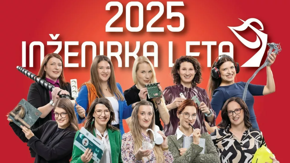 Deset nominirank za inženirko leta 2025. Foto: STA