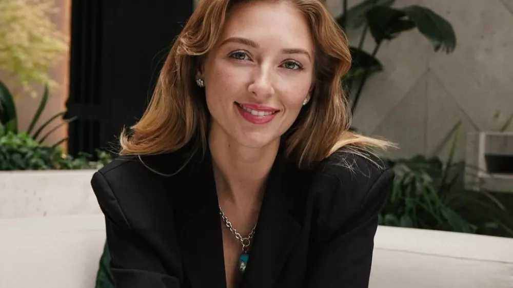 Leonie von Ungern-Sternberg, milenijska baronica in ustvarjalka TikTok vsebin. Foto: posnetek zaslona