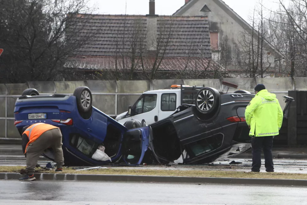 prometna nesreča &scaron;martinska cesta foto luka cjhha