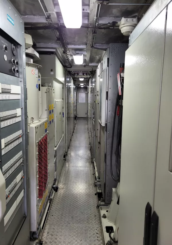 lokomotiva Siemens notranjost / Foto: Katja Gle&scaron;čič 