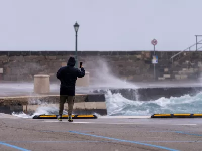 Hrva&scaron;ka, burja. Foto: Pixsell