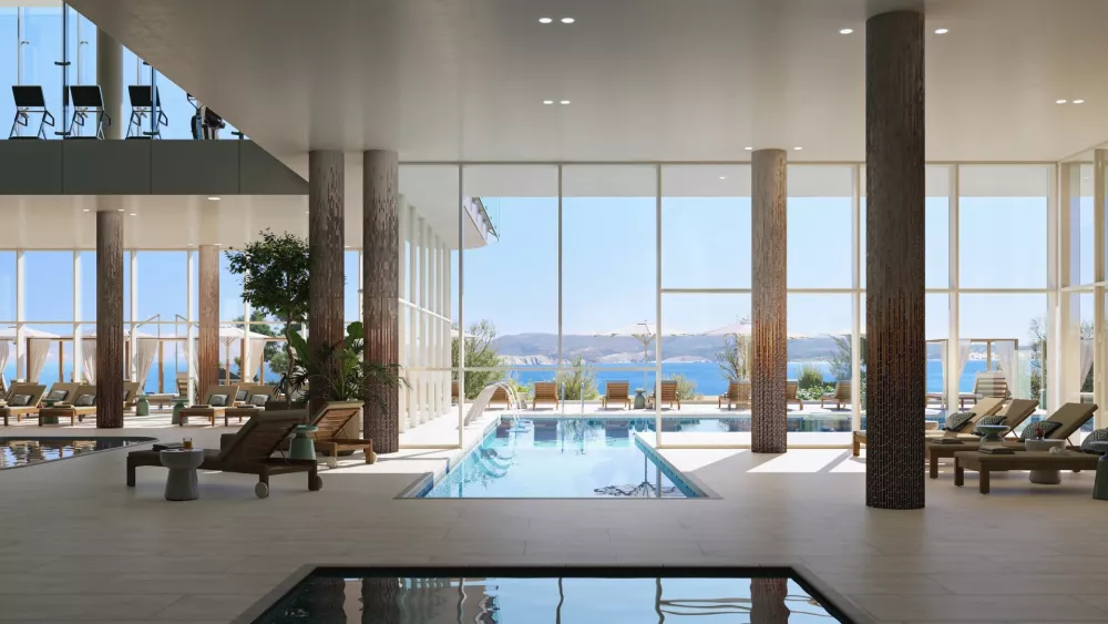 Celotni velnes se razprostira na 14 tisoč kvadratnih metrih. 