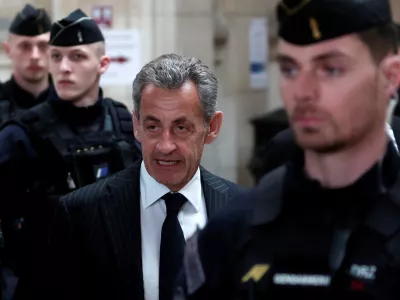Former French President Nicolas Sarkozy arrives for the decision in his appeal trial in the "Bygmalion" case, which concerns the illegal financing of his lost presidential campaign in 2012, at the courthouse in Paris, France, February 14, 2024. REUTERS/Gonzalo Fuentes / Foto: Gonzalo Fuentes