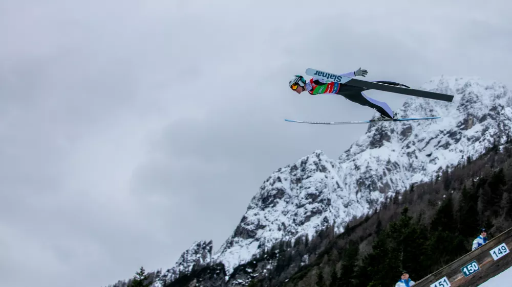 Domen Prevc30.03.2025 - finale svetovnega pokala v smučarskih skokih, mo&scaron;ki, posamična tekma; PLANICA 2025Foto: Luka Cjuha / Foto: Luka Cjuha