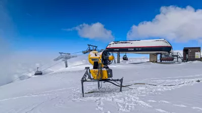 Začetek zasneževanja na Krvavcu F: RTC Krvavec