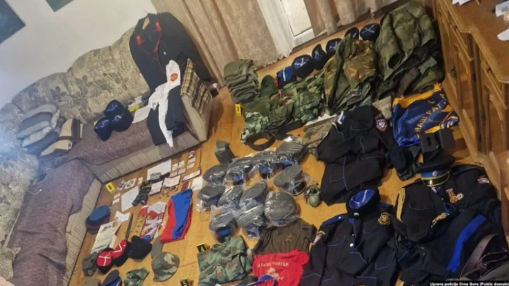 Črna gora, proruski plačanci, policija, hi&scaron;na preiskavaNovember 2025