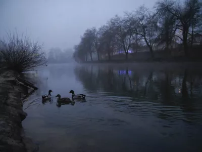- 6.1.2023 &ndash; Ljubljanica - megla - race//FOTO: Nik Erik Neubauer