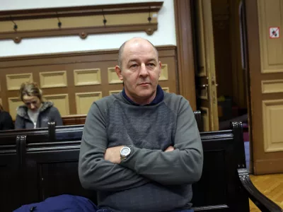 FFlorijan Ga&scaron;perin,- 15.02.2017 -  sojenje Florijanu Ga&scaron;perinu in soobd. zaradi prejemanja podkupnin pri tehničnih pregledih vozil -//FOTO: Jaka Gasar