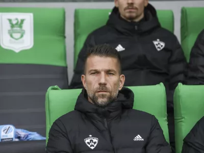 Bo&scaron;tjan Cesar 10.11.2024 - nogomet tekma Olimpija - Maribor - stadion Stožice   FOTO: LUKA CJUHA