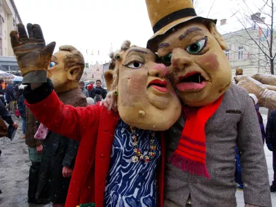 Pust-Cerknica, Butalci, ma&scaron;kare, maske