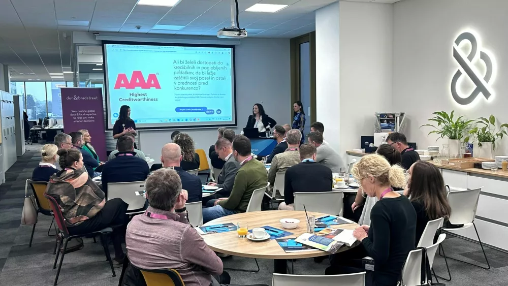 "Bonitetna ocena ni le priznanje uspe&scaron;nega poslovanja, temveč orodje, ki vam pomaga graditi zaupanje in odpirati nove poslovne priložnosti. Podjetja z visoko bonitetno oceno so v očeh partnerjev in kupcev sinonim za varnost in zanesljivost" &ndash; Tanja Stani&scaron;ič, svetovalka za razvoj poslovanja (Foto: Dun&Bradstreet)