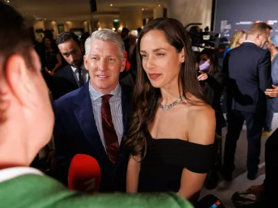 Bastian Schweinsteiger in Ana Ivanović, Foto: Profimedia