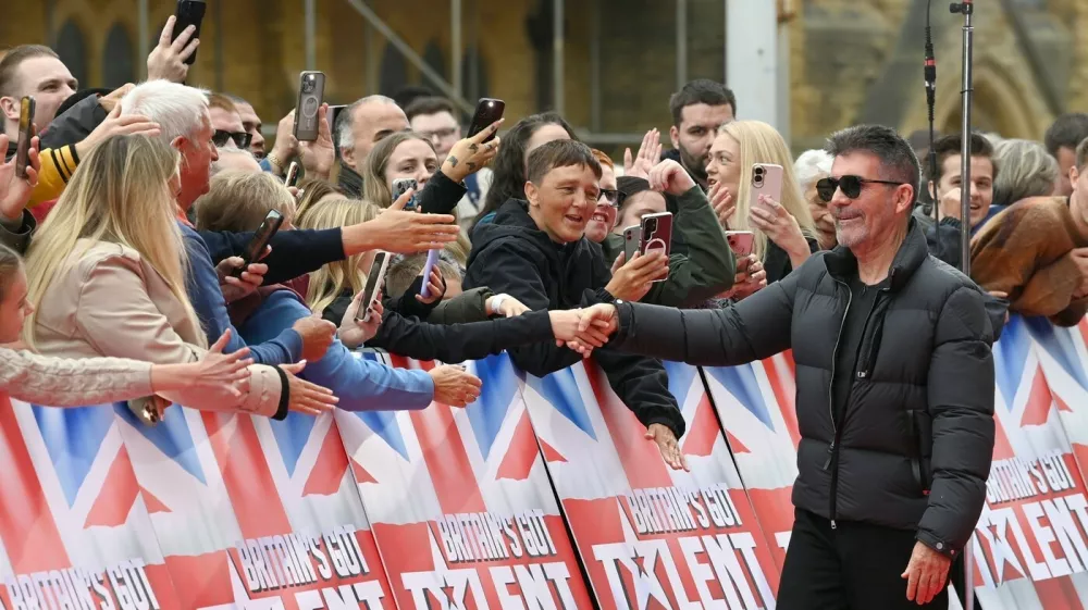 Blackpool, UNITED KINGDOM The Britain's Got Talent Judges arriving at the Winter Gardens in Blackpool for a second day of auditionsBACKGRID UK 13 OCTOBER 2025,Image: 1045200495, License: Rights-managed, Restrictions:, Model Release: no, Pictured: Simon Cowell