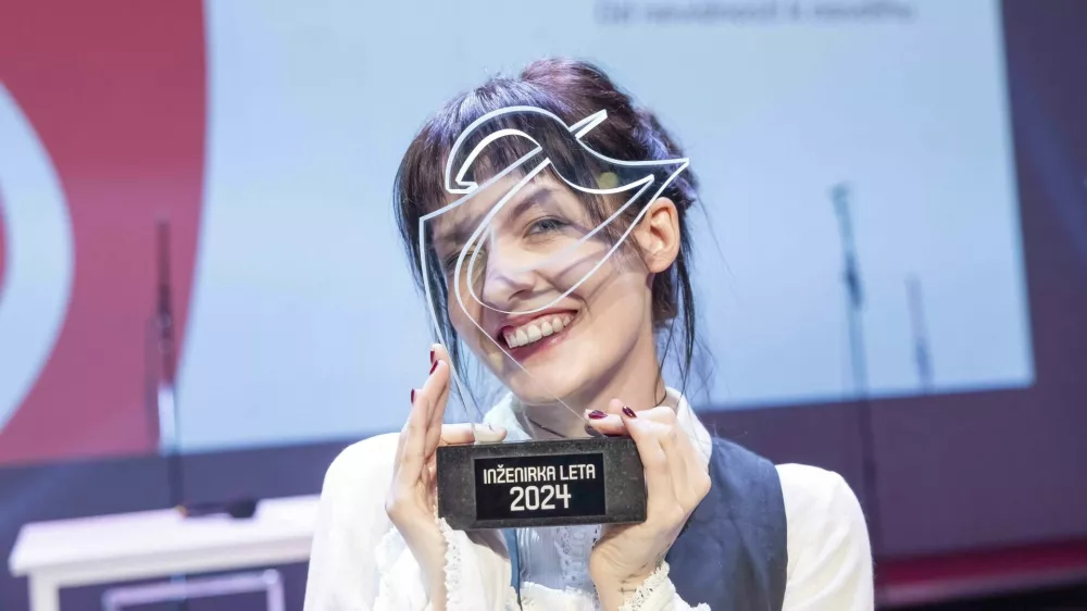 Inženirka leta 2024 Rebeka Kropiv&scaron;ek Leskovar: / Foto: Nn