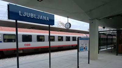 Novi peroni Železni&scaron;ke postaje v Ljubljani, severni del, zaključek prve faze gradnje. Foto: Jan Konečnik