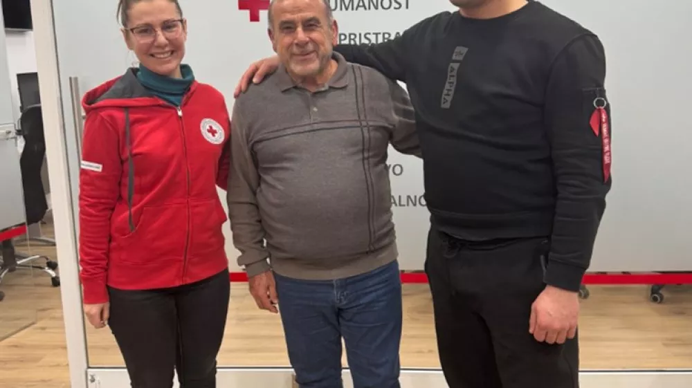 Foto: hrva&scaron;ki Rdeči križ