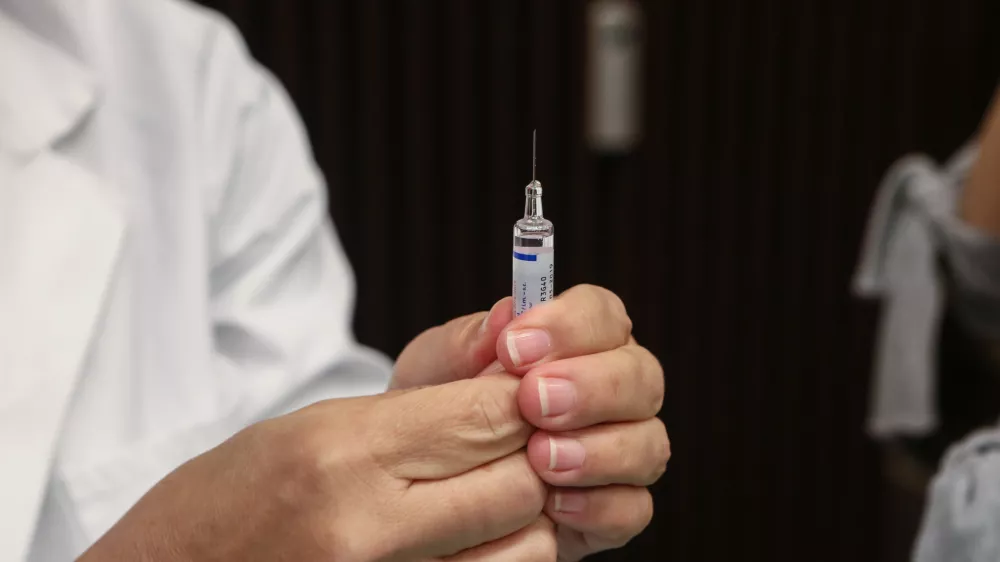 - 05.11.2018 &ndash; Ministrstvo za zdravje - cepljenje proti gripi - gripa - cepivo proti gripi //FOTO: Luka Cjuha.