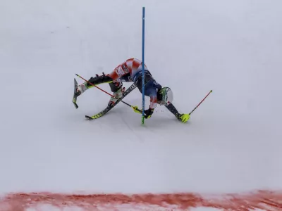 Leona Popovič- 07.01.2024 - Kranjska Gora - 60. Zlata lisica 2024 - svetovni pokal v alpskem ženskem smučanju &ndash; slalom - //FOTO: Luka Cjuha / Foto: Luka Cjuha