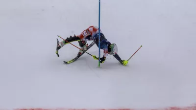 Leona Popovič- 07.01.2024 - Kranjska Gora - 60. Zlata lisica 2024 - svetovni pokal v alpskem ženskem smučanju &ndash; slalom - //FOTO: Luka Cjuha / Foto: Luka Cjuha