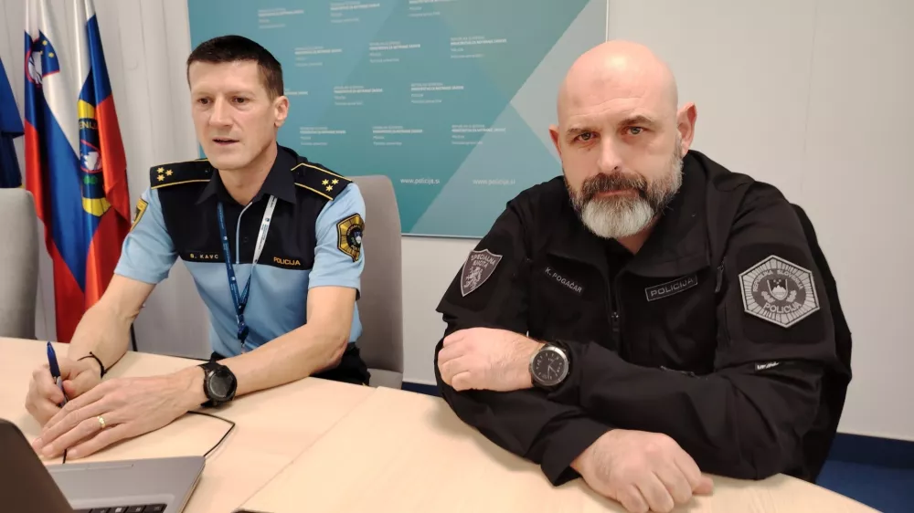 BO&scaron;tjan Kavc in Klemen Pogačar