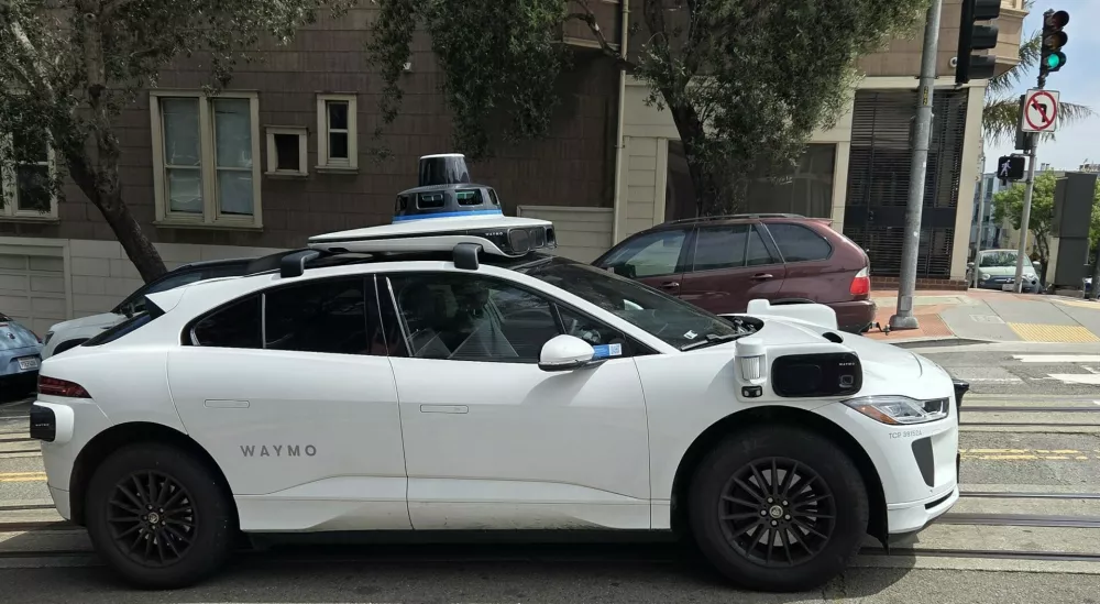 samovozeče vozilo Waymo v San Franciscu
