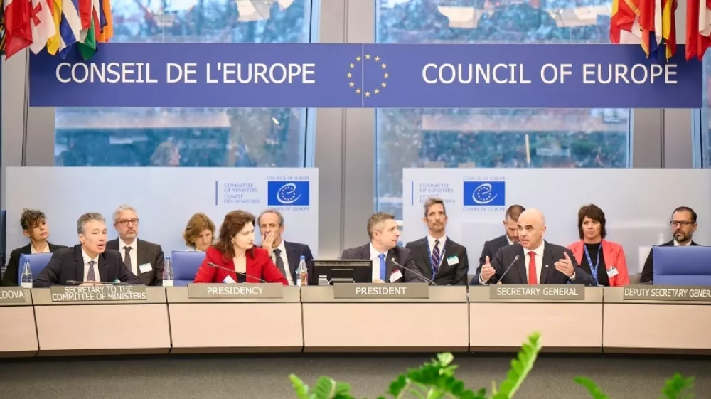 Ministrsko zasedanju članic Sveta Evrope, 10. december 2025