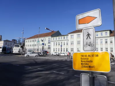 10.12.2025 - Želežni&scaron;ka postaja Ljubljana - nova začasna ureditev - Foto: Luka Cjuha