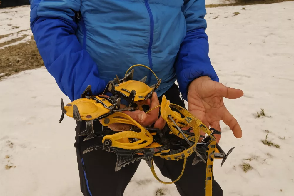 PZS, zima, varnost v gorah / Foto: Katja Petrovec