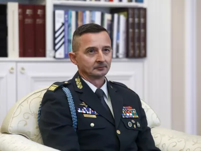 11.12.2025 - novi načelnik General&scaron;taba Slovenske vojske Bo&scaron;tjan MočnikFoto: Luka Cjuha