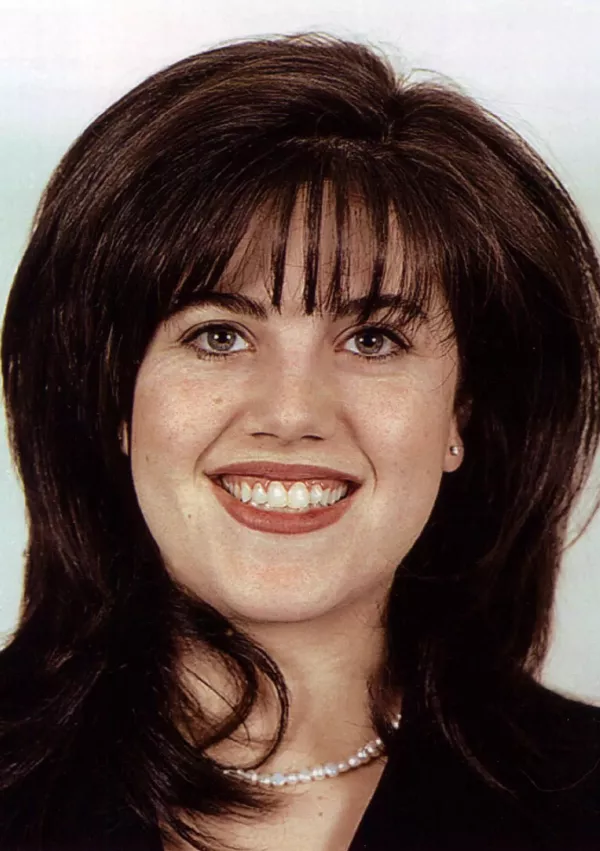 Monica Lewinsky kot pripravnica v Beli hi&scaron;i / Foto: Wikipedija