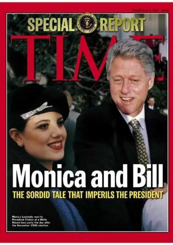 Monica in Bill na naslovnici Time / Foto: Wikipedija