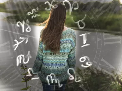 Woman and astrology,zodiac symbols / Foto: Dzhulbee, Getty Images
