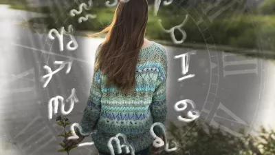Woman and astrology,zodiac symbols / Foto: Dzhulbee, Getty Images