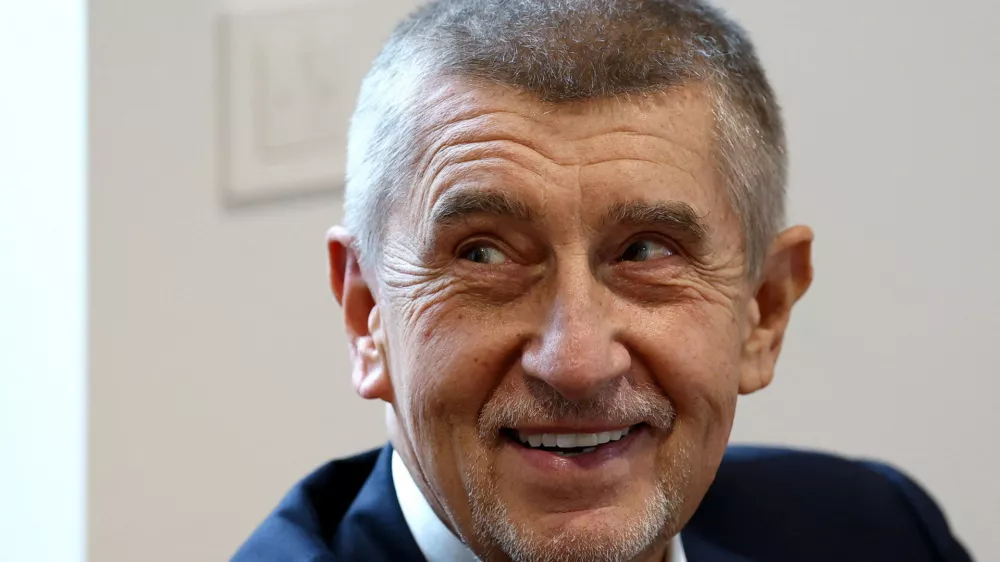 Czech newly appointed Prime Minister Andrej Babis looks on as he meets European Council President Antonio Costa (not pictured) in Brussels, Belgium December 11, 2025. REUTERS/Yves Herman